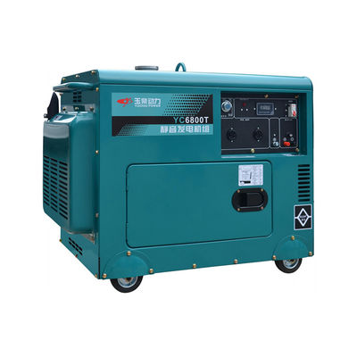Silent 5.6KVA Diesel Generator Set with Automatic Voltage Adjustment and Long Lifespan
