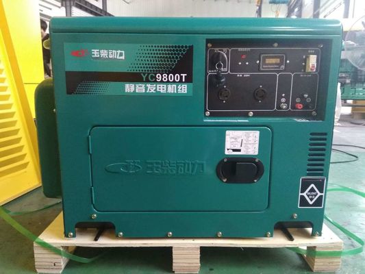 10KVA Diesel Generator Set with 100% Full Copper Alternator and 24V DC Electric Start