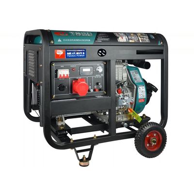 8.8Kva Diesel Generator Set with Short Circuit Protection System Rated Voltage 230V/400V