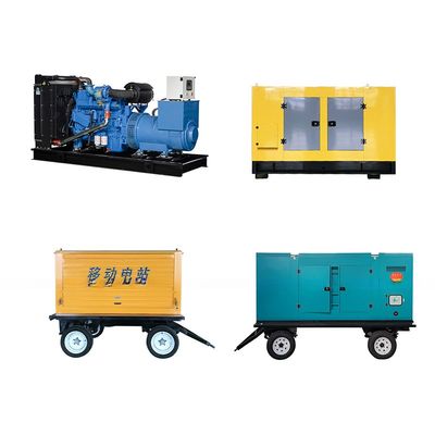 Alternator 200kva Three Phase Generator Set with 160kw Power and Customizable Speed