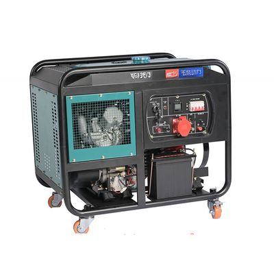 Remote Start 12.5kva Diesel Generator Set with Full Copper Alternator and Frequency